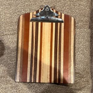 Wooden clipboard
